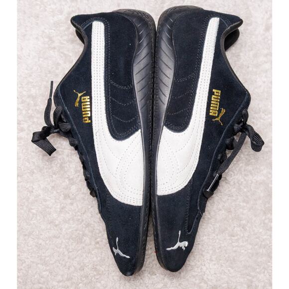 Puma Speedcat OG Black White Sneakers Racing Shoes Womens Size 10 EU 41 - Picture 3 of 15